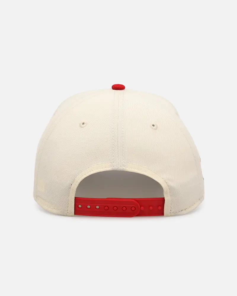 New Era Detroit Red Wings 'Team Color Visor' 9Forty A-Frame Snapback Chrome/Official Team Color 2