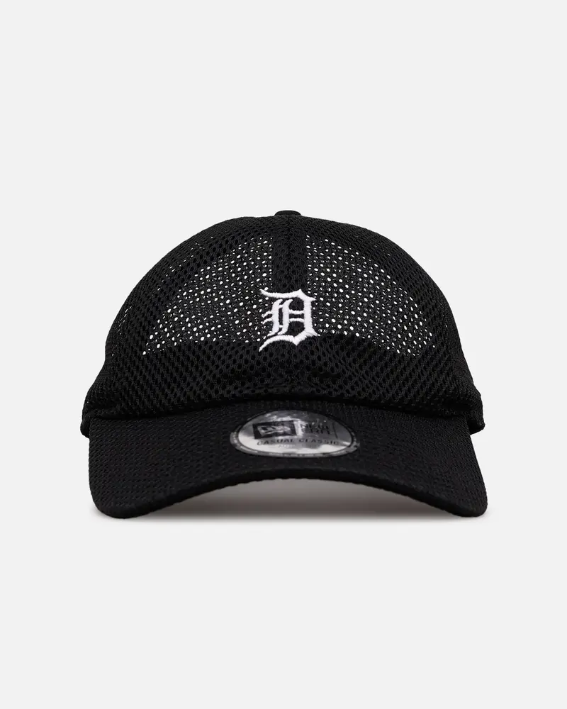 New Era Detroit Tigers ' Black Mesh' Casual Classic Strapback Black 1