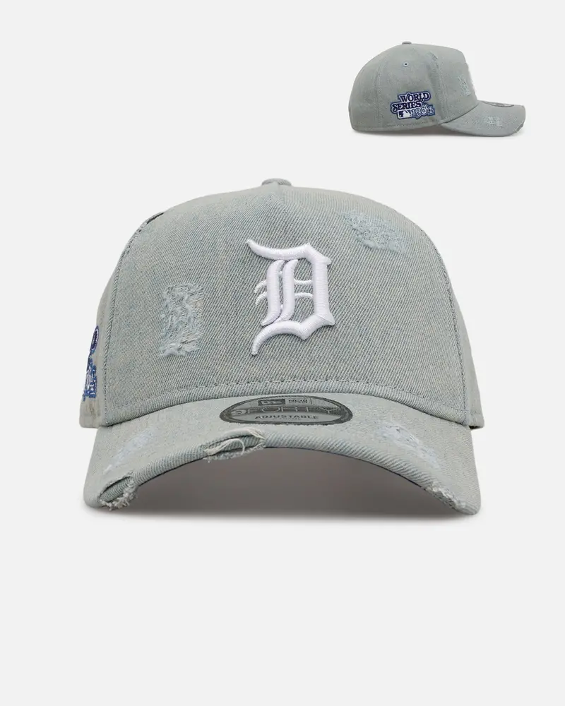 New Era Detroit Tigers 'Denim' 9Forty A-Frame Snapback Light Wash Denim 1