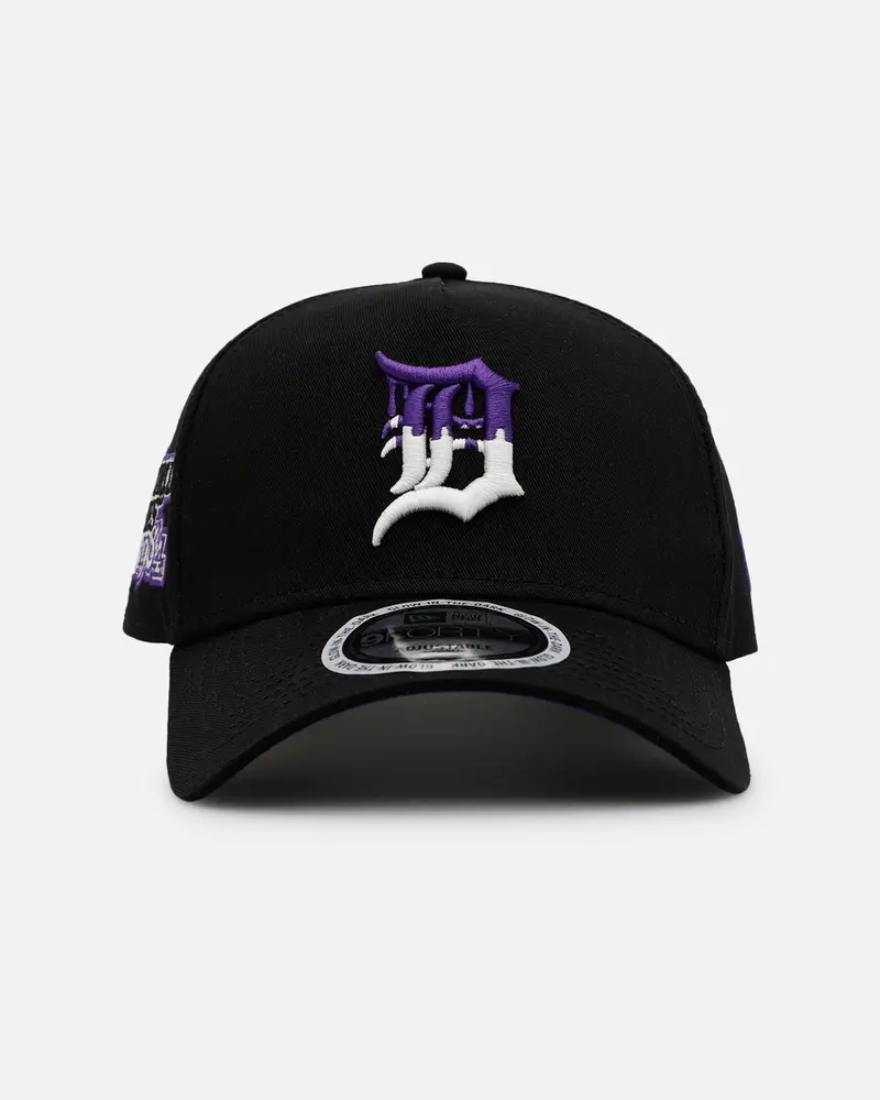 New Era Detroit Tigers 'Drip 3.0' 9Forty A-Frame Snapback Black/Glow 1