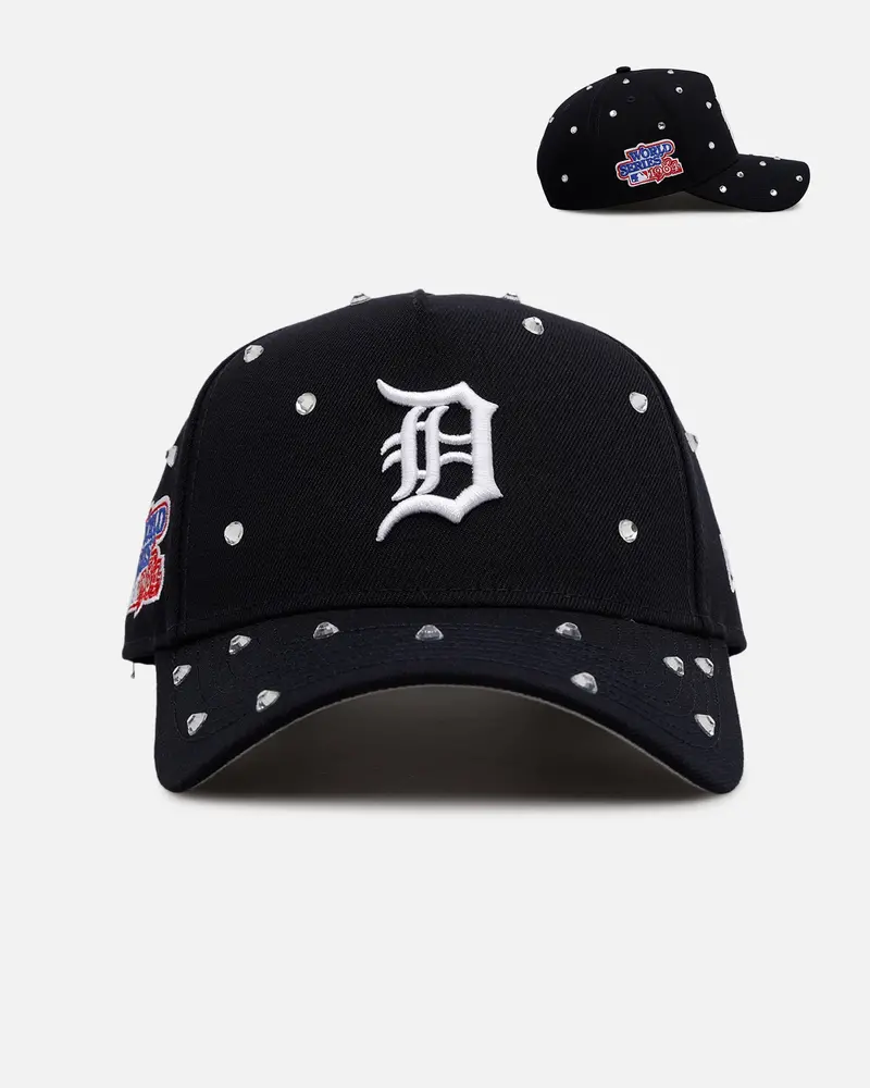 New Era Detroit Tigers 'Embellishment' 9Forty A-Frame Snapback Navy 1