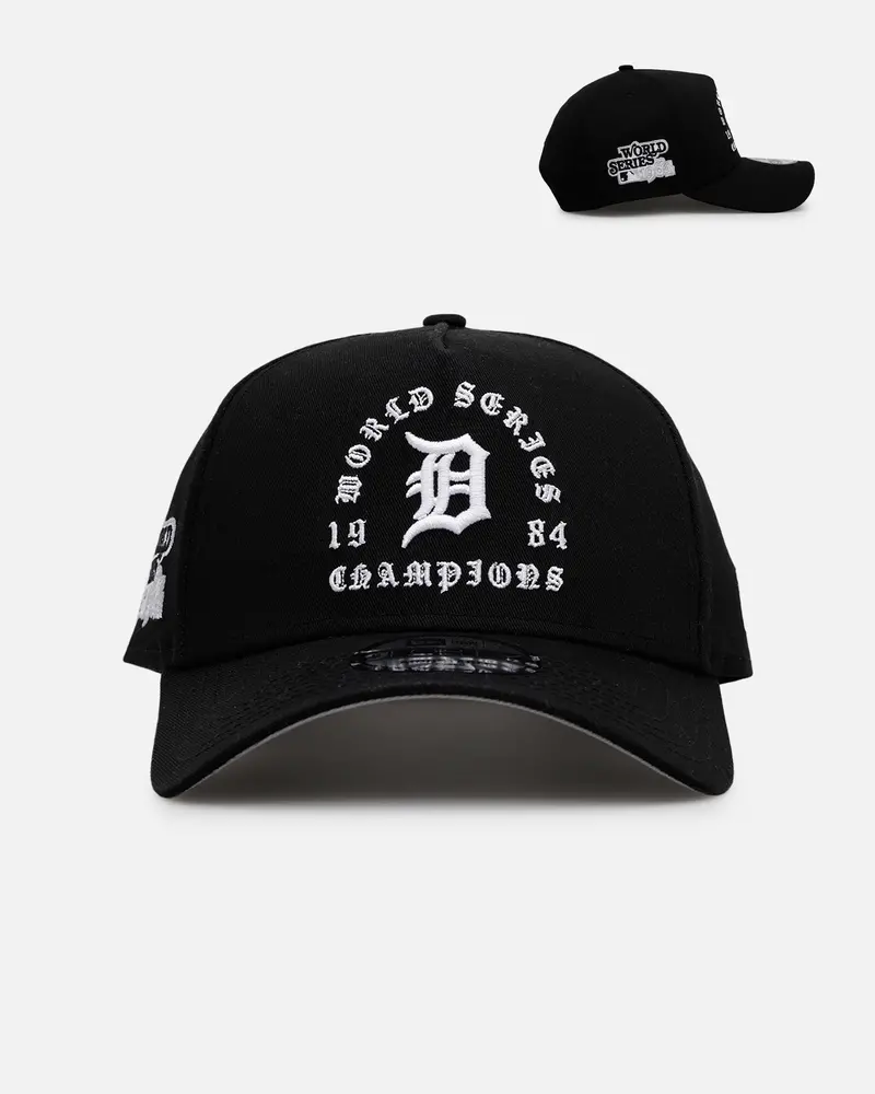 New Era Detroit Tigers 'Gothic Arch 2.0' 9Forty A-Frame Snapback Black/White 1