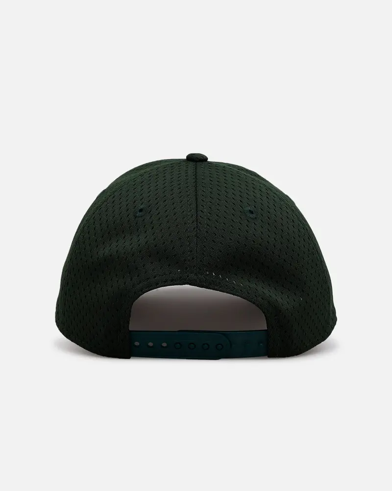 New Era Detroit Tigers 'Green Mesh' 9Forty A-Frame Snapback Dark Green 2