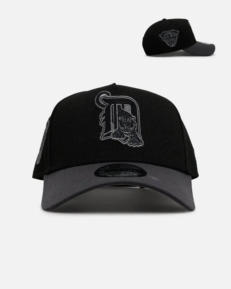 New Era Detroit Tigers 'Stealth' 9Forty A-Frame Snapback Black/Charcoal 1