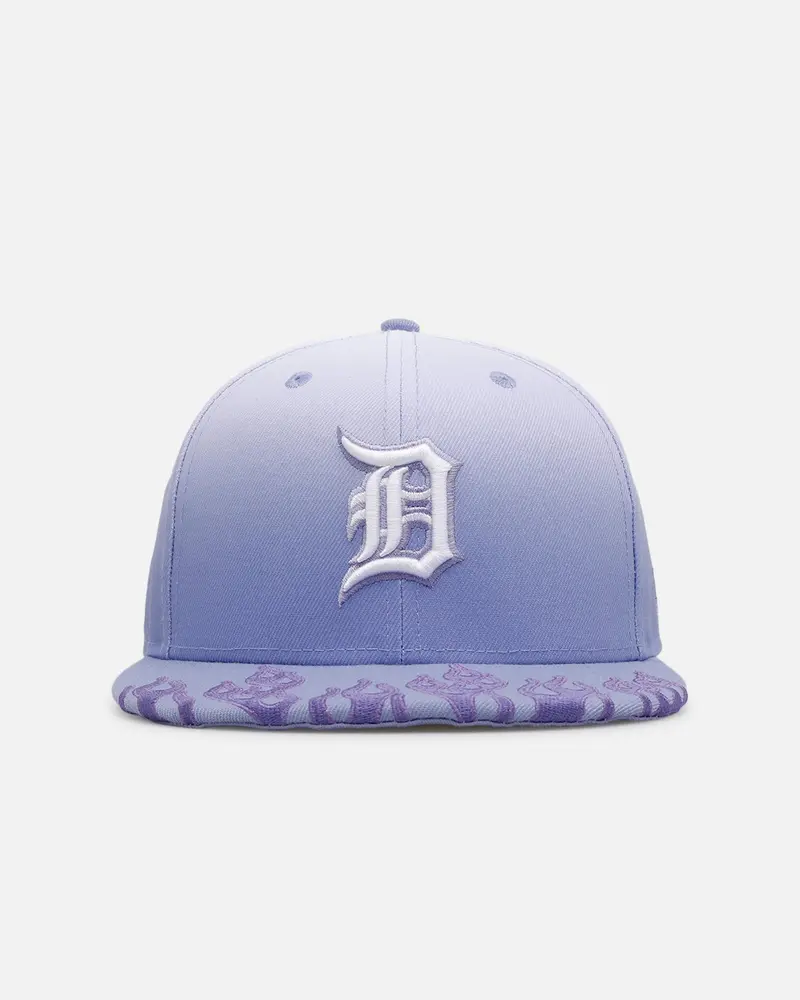 New Era Detroit Tigers 'Sundye Flames' 59Fifty Fitted Lavender 1
