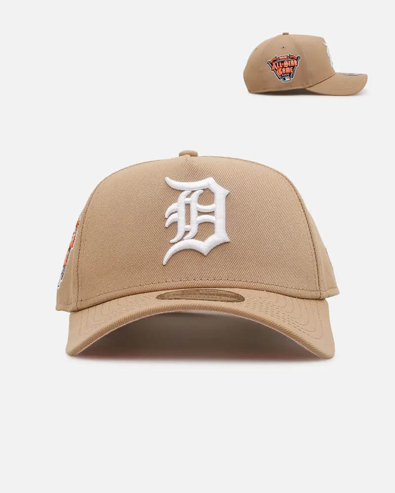 New Era Detroit Tigers 'Tan Pink' 9Forty A-Frame Snapback Tan 1