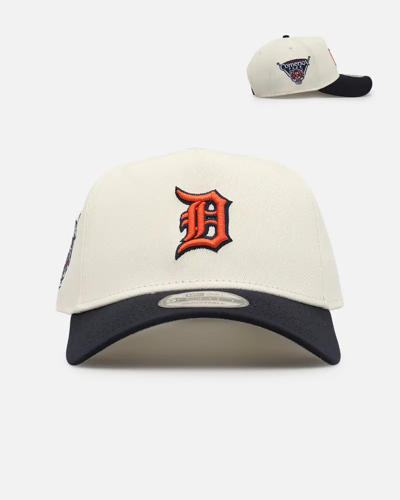 New Era Detroit Tigers 'Team Color Visor' 9Forty A-Frame Snapback Chrome 1