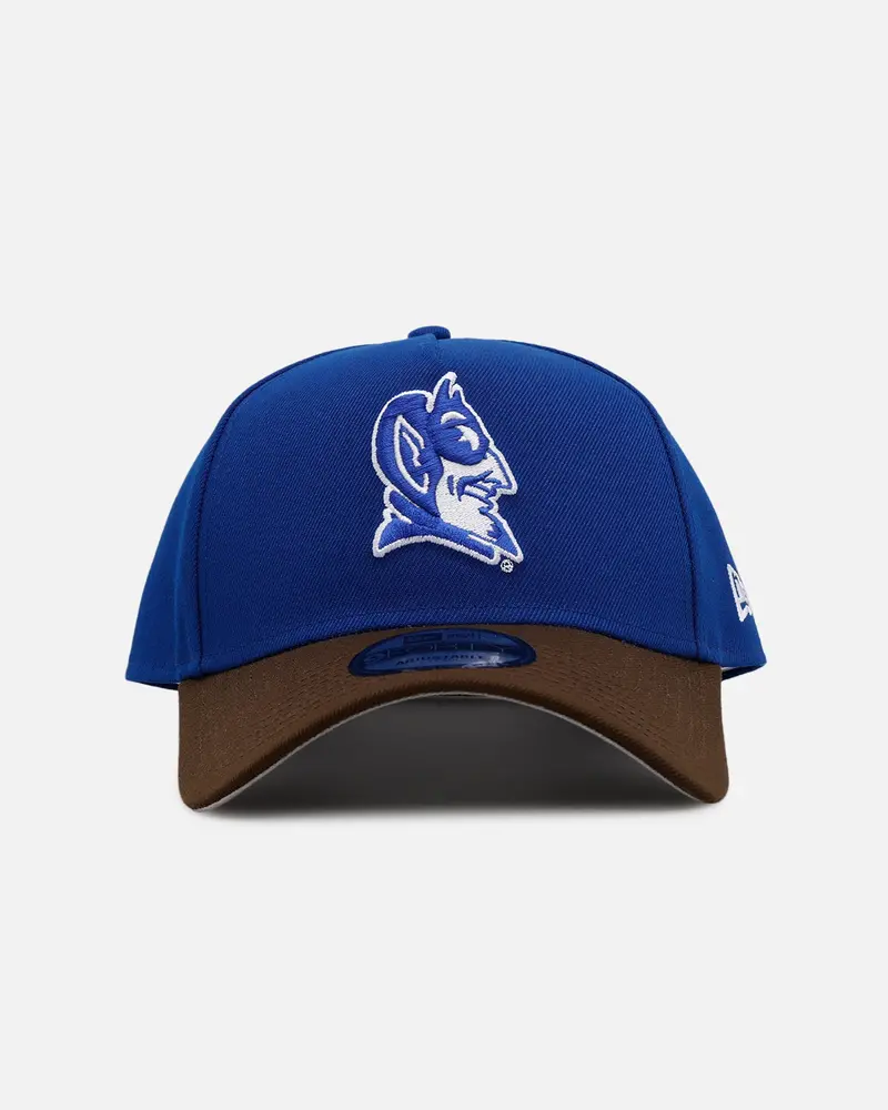 New Era Duke Blue Devils 'Walnut Visor' 9Forty A-Frame Snapback Walnut 1