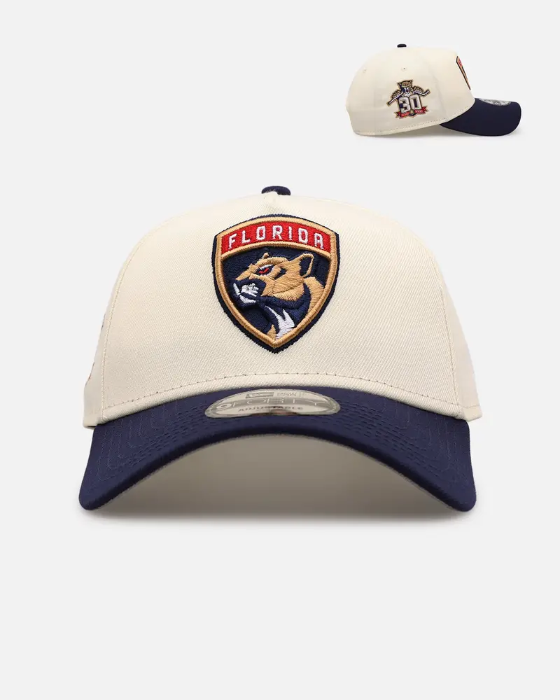 New Era Florida Panthers 'Team Color Visor' 9Forty A-Frame Snapback Chrome/Official Team Color 1