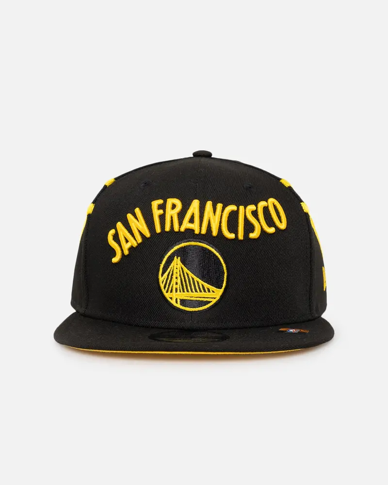 New Era Golden State Warriors 'Nba Ce Headwear Collection' 9Fifty Snapback Otc 1