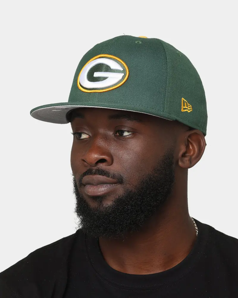 New Era Green Bay Packers Script 59Fifty Fitted Otc 2