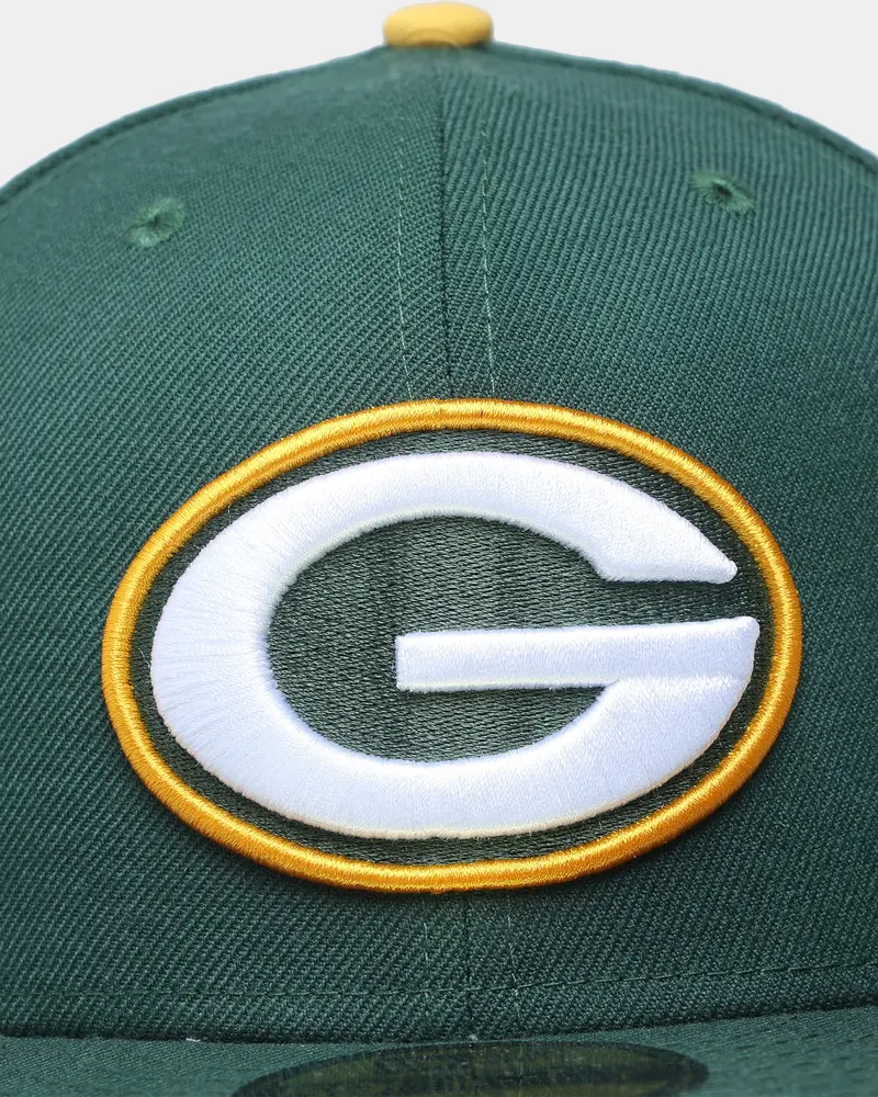 New Era Green Bay Packers Script 59Fifty Fitted Otc 6