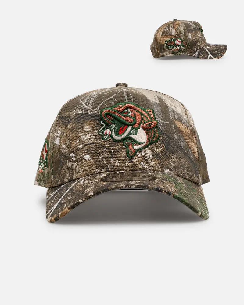 New Era Gwinnett Stripers 'Great Outdoors' 9Forty A-Frame Snapback Camo 1