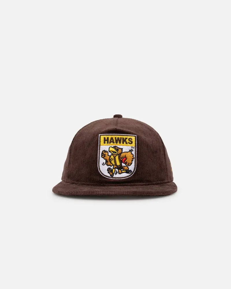 New Era Hawthorn Hawks Golfer Snapback Dark Brown 1