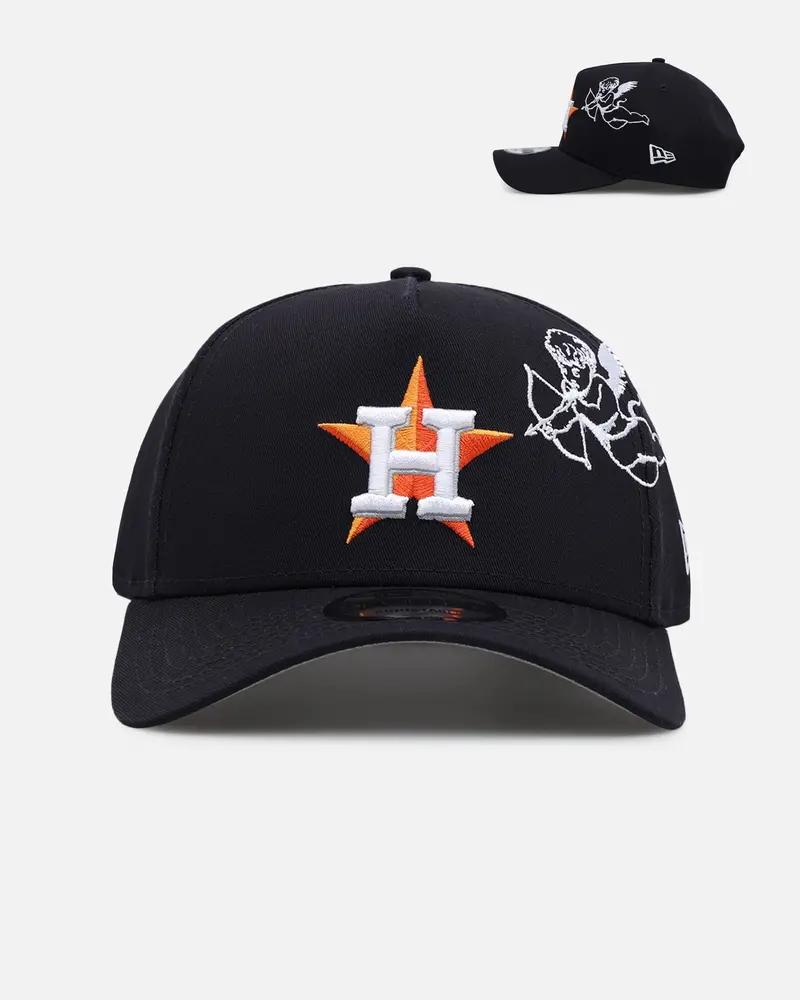 New Era Houston Astros 'Cherub Official Team Color' 9Forty A-Frame Snapback Navy 1