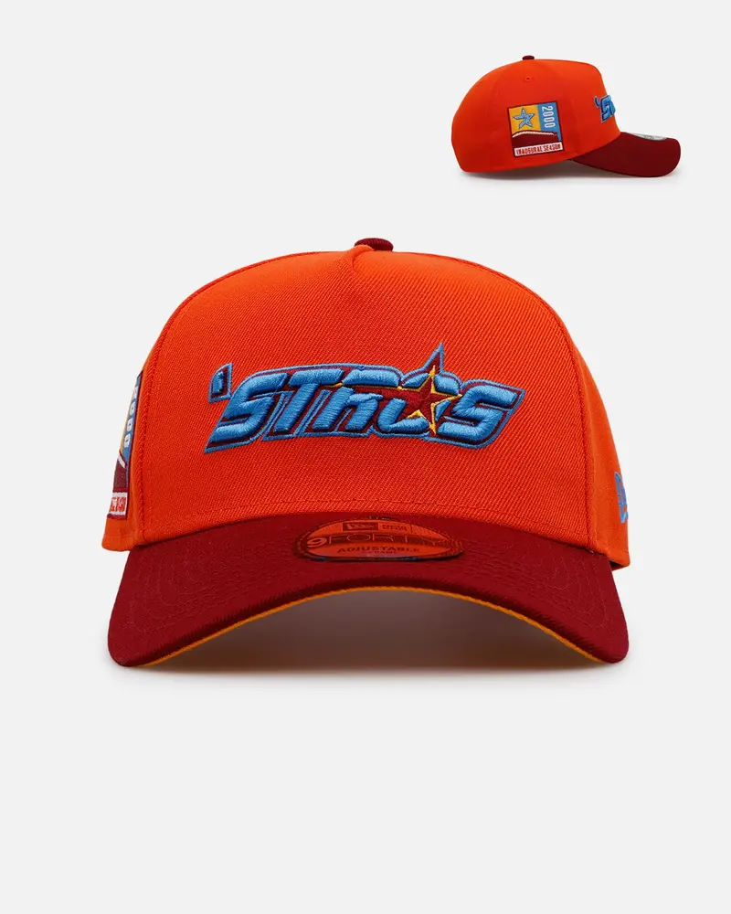 New Era Houston Astros 'Horizon' 9Forty A-Frame Snapback Orange 1