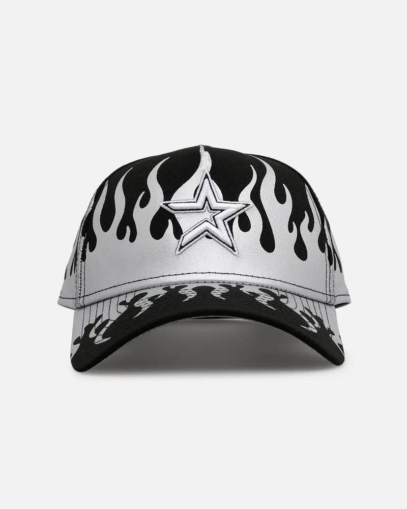 New Era Houston Astros 'Metallic Flames' 9Forty A-Frame Snapback Black/Silver 1