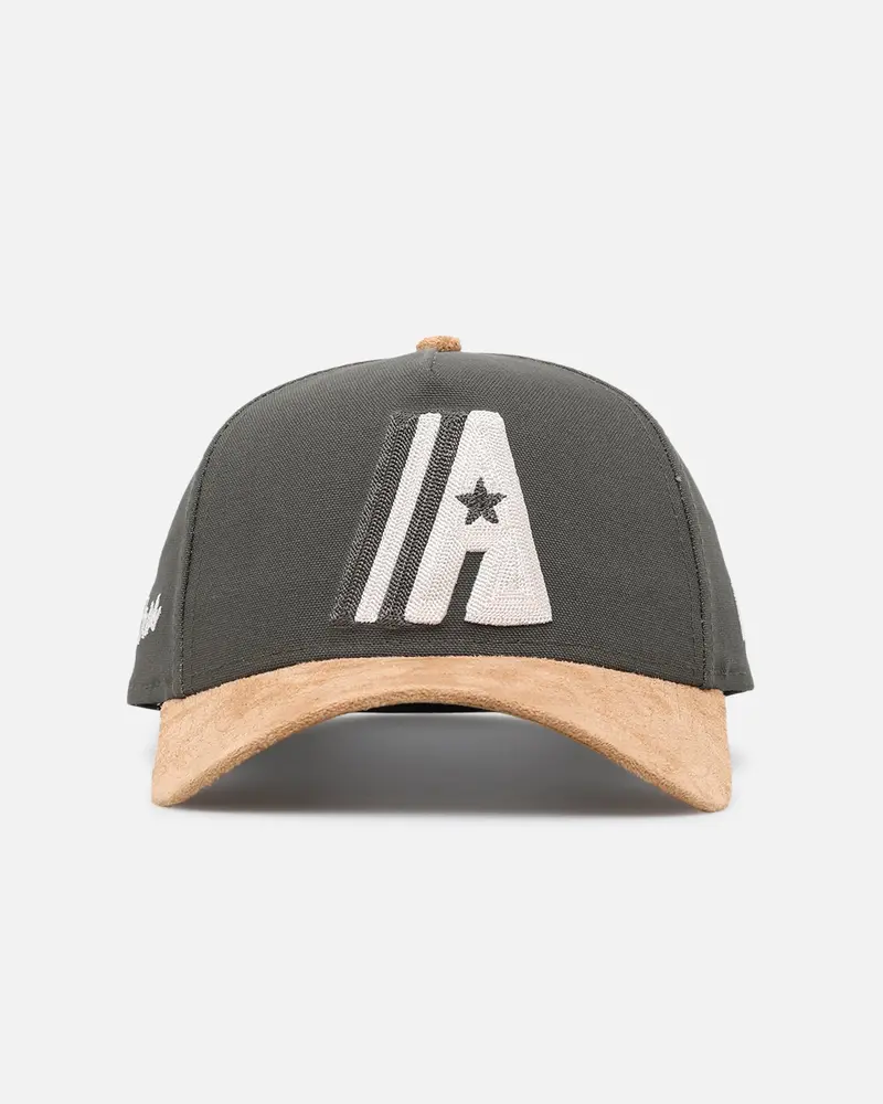 New Era Houston Astros 'Moss Canvas Wheat' 9Forty A-Frame Snapback Moss Canvas/Ivory 1