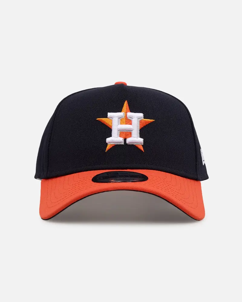 New Era Houston Astros 'On Field' 9Forty A-Frame Snapback Official Team Color 1