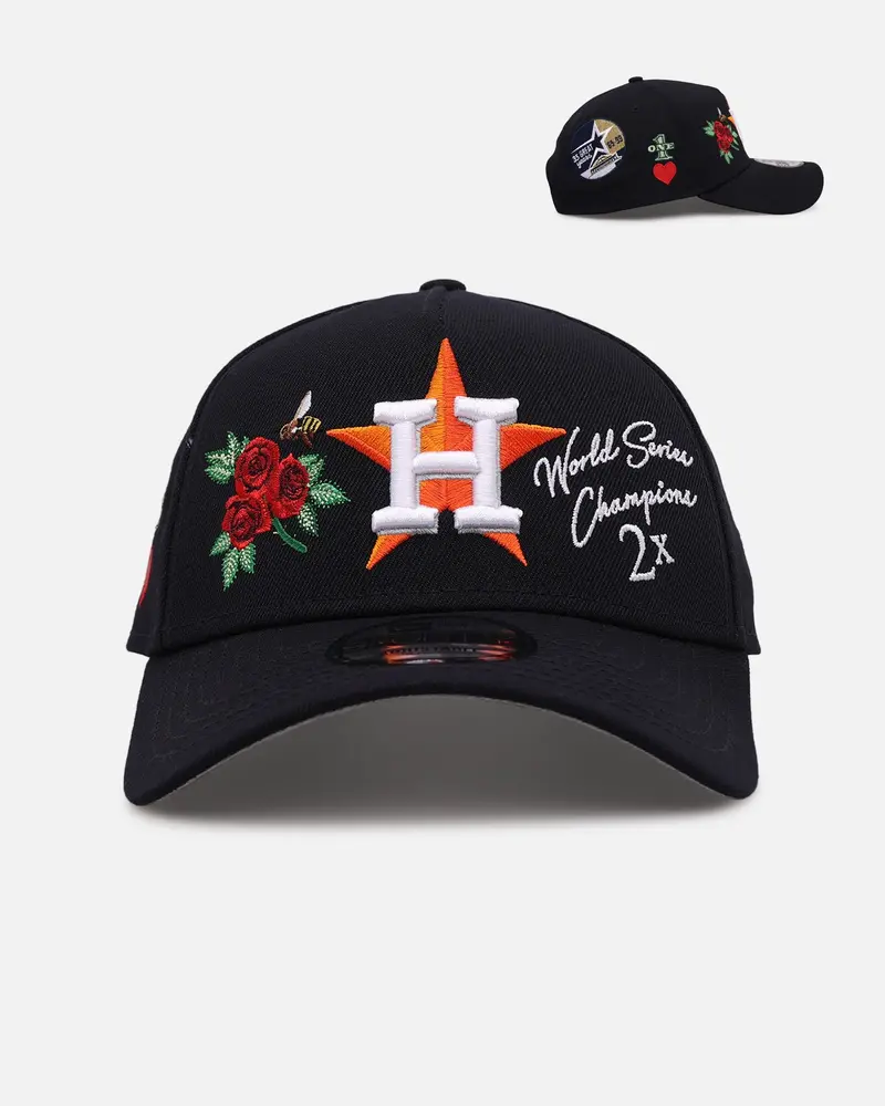 New Era Houston Astros 'One Love' 9Forty A-Frame Snapback Official Team Color 1