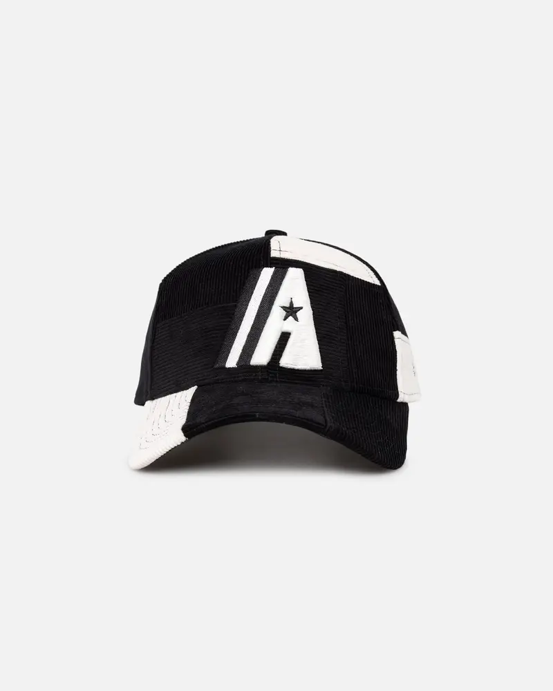 New Era Houston Astros 'Patchwork Corduroy' 9Forty A-Frame Snapback Black/Cream 1
