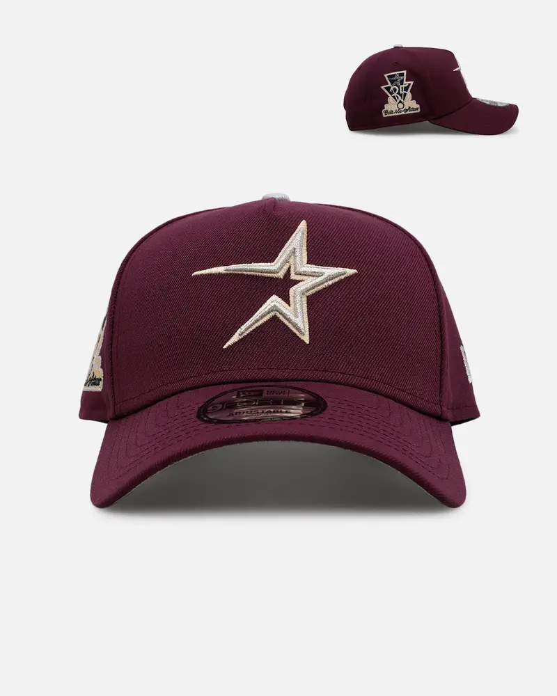 New Era Houston Astros 'Plum' 9Forty A-Frame Snapback Plum 1
