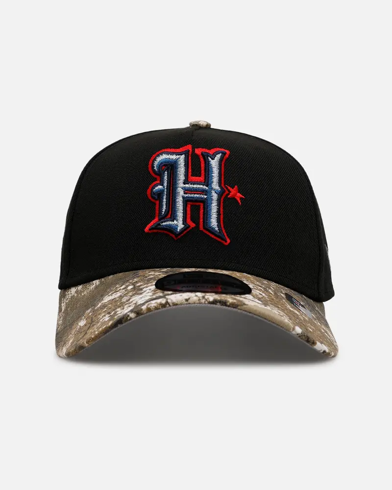New Era Houston Texans 'Black Crown Realtree Visor' 9Forty A-Frame Snapback Realtree Edge/Black 1