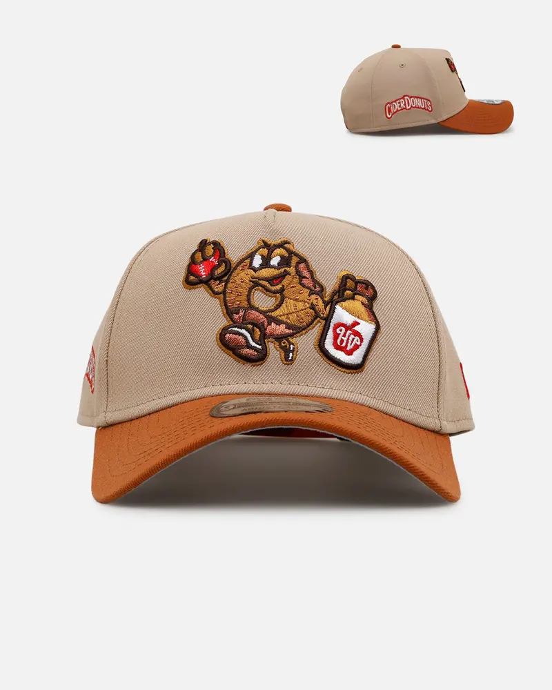New Era Hudson Valley Renegades 'Milb Theme Night' 9Forty A-Frame Snapback Tan 1