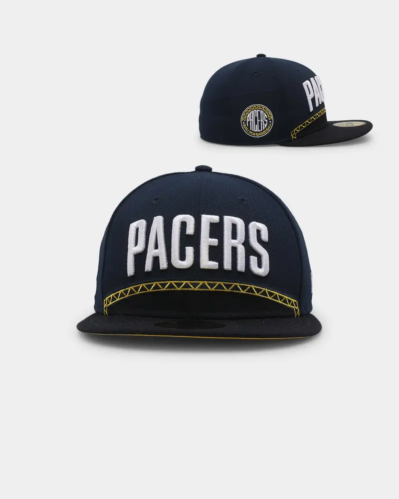 New Era Indiana Pacers 'Nba City Edition' 59Fifty Fitted Original Team Colours 1