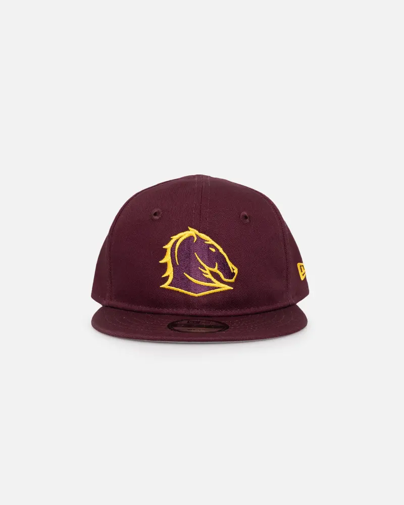 New Era Infants' Brisbane Broncos 'Nrl Retro Logo' My 1St 9Fifty Stretch Fit Otc 1