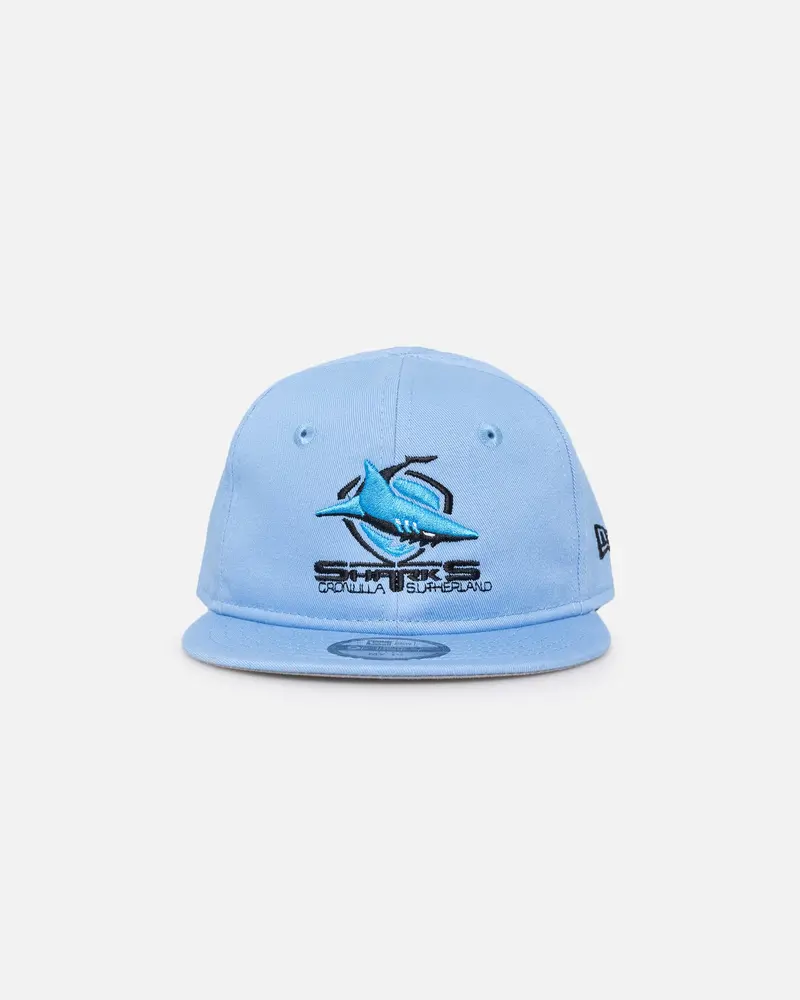 New Era Infants' Cronulla Sutherland Sharks 'Nrl Retro Logo' My 1St 9Fifty Stretch Fit Otc 1