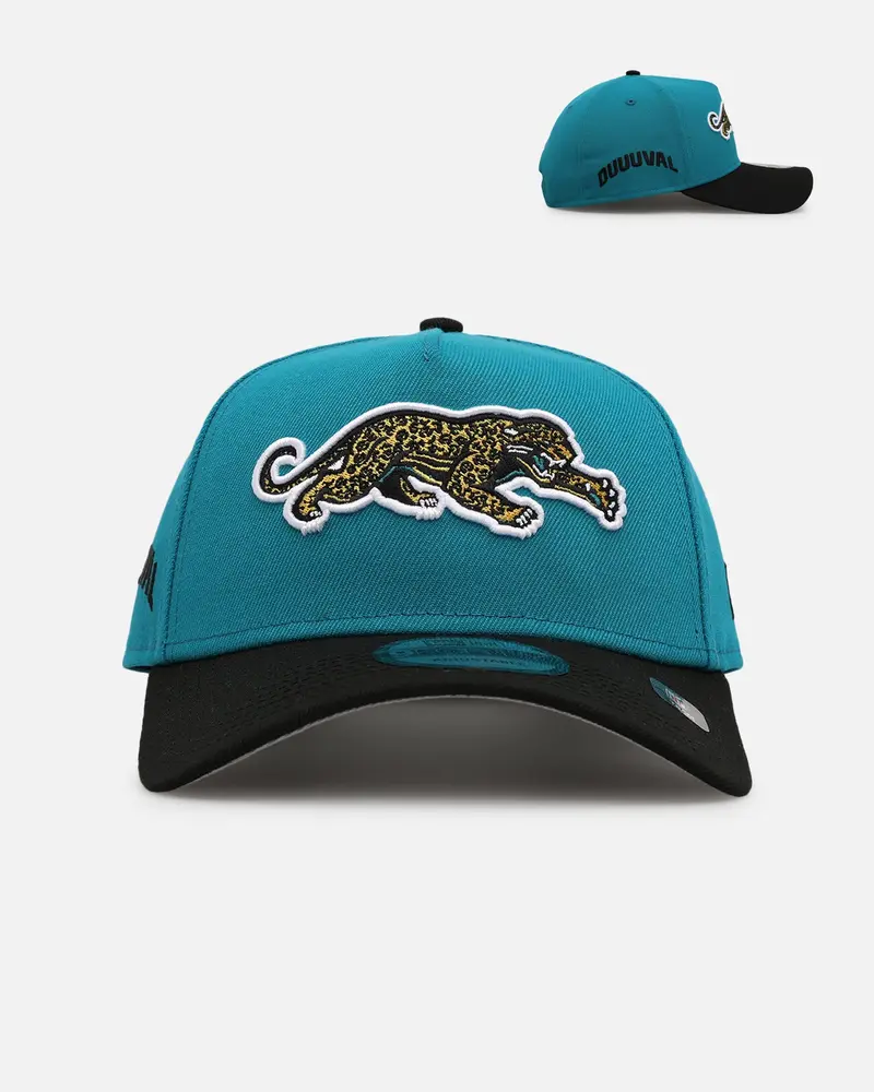 New Era Jacksonville Jaguars 'Nfl Kickoff' 9Forty A-Frame Snapback Teal 1