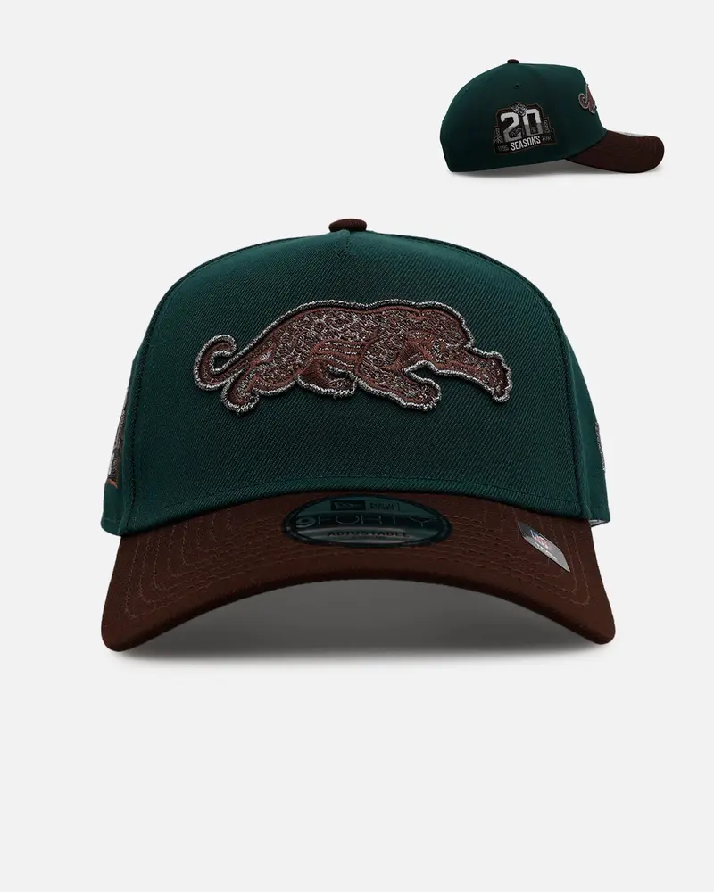 New Era Jacksonville Jaguars 'Rainforest' 9Forty A-Frame Snapback Green/Brown 1