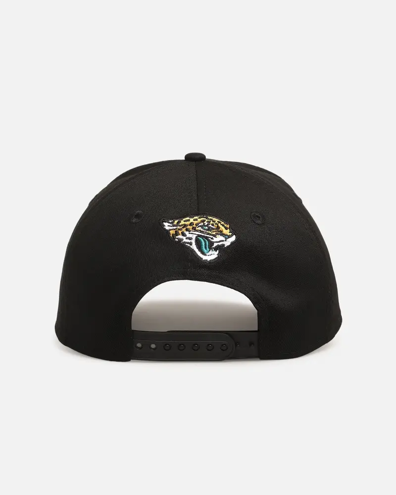 New Era Jacksonville Jaguars 'Upside Down Logo' 9Forty A-Frame Snapback Black 2