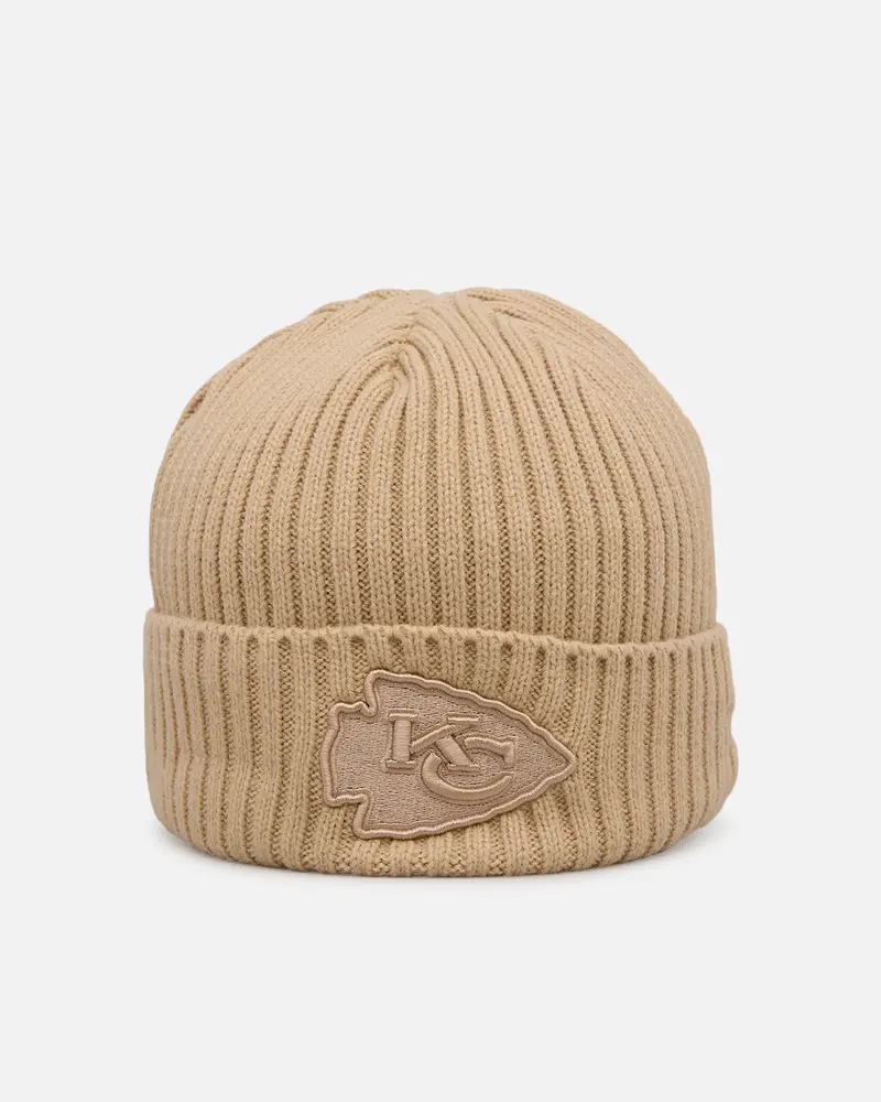 New Era Kansas City Chiefs 'Color Pack' Beanie Tan 1