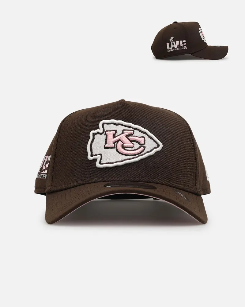 New Era Kansas City Chiefs 'Neapolitan 2.0' 9Forty A-Frame Snapback Brown 1