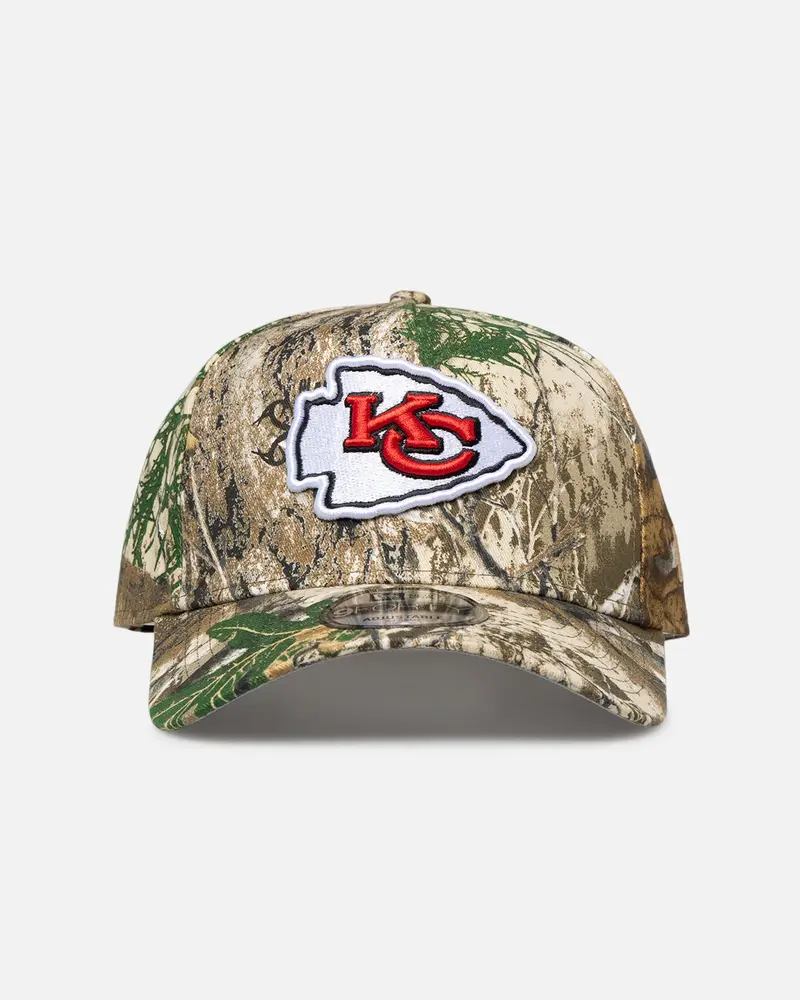 New Era Kansas City Chiefs 'Real Tree Camo' 9Forty A-Frame Snapback Real Tree Camo 1