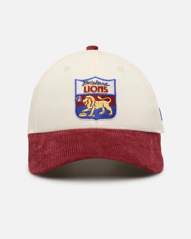 New Era Kids' Brisbane Lions 9Forty Strapback Chrome White 1