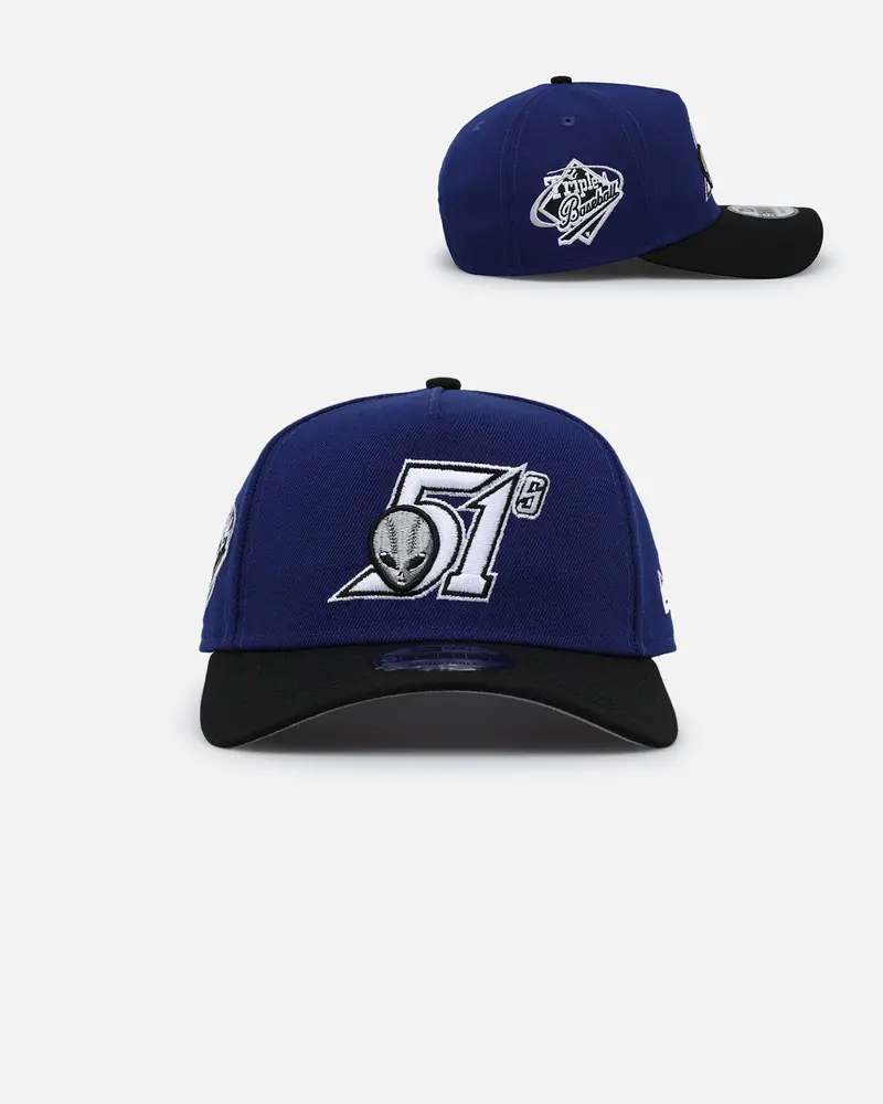 New Era Las Vegas 51S 9Forty A-Frame Snapback Dark Royal/Black 1
