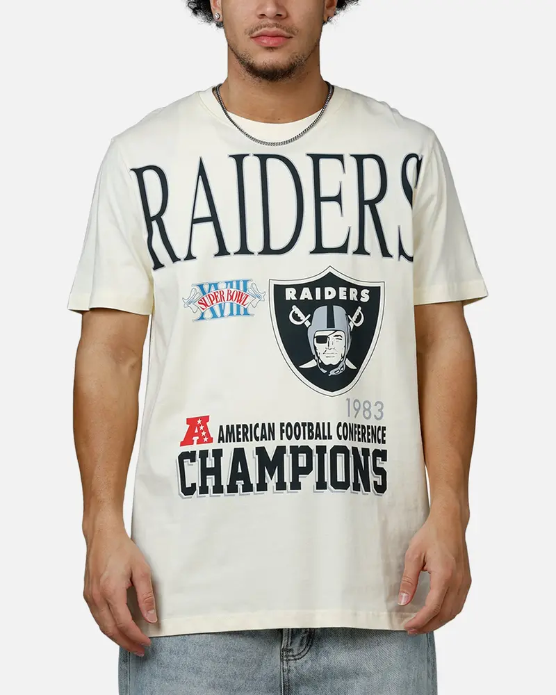 New Era Las Vegas Raiders 1983 Vintage Champs T-Shirt White 1
