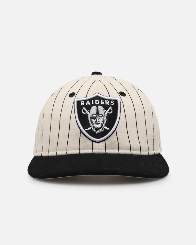 New Era Las Vegas Raiders 9Fifty Retro Crown Strapback Off White/Black 1