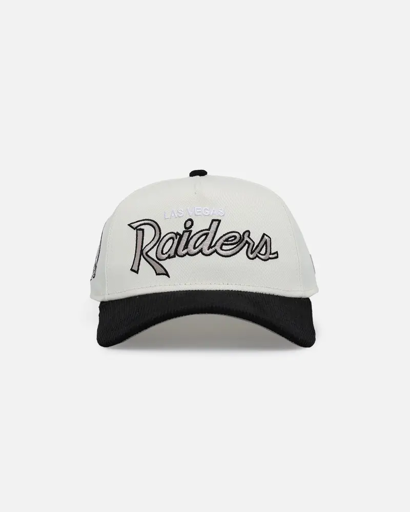 New Era Las Vegas Raiders 9Forty A-Frame Snapback Chrome Black 1