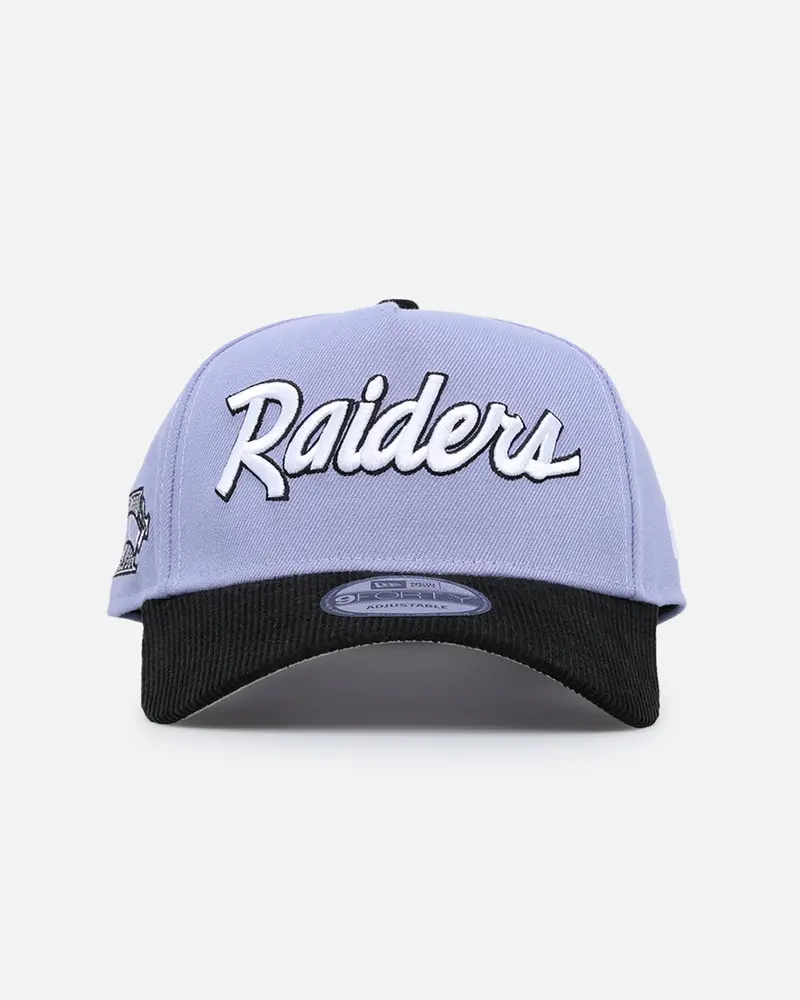 New Era Las Vegas Raiders 9Forty A-Frame Snapback Lavender/Black 1