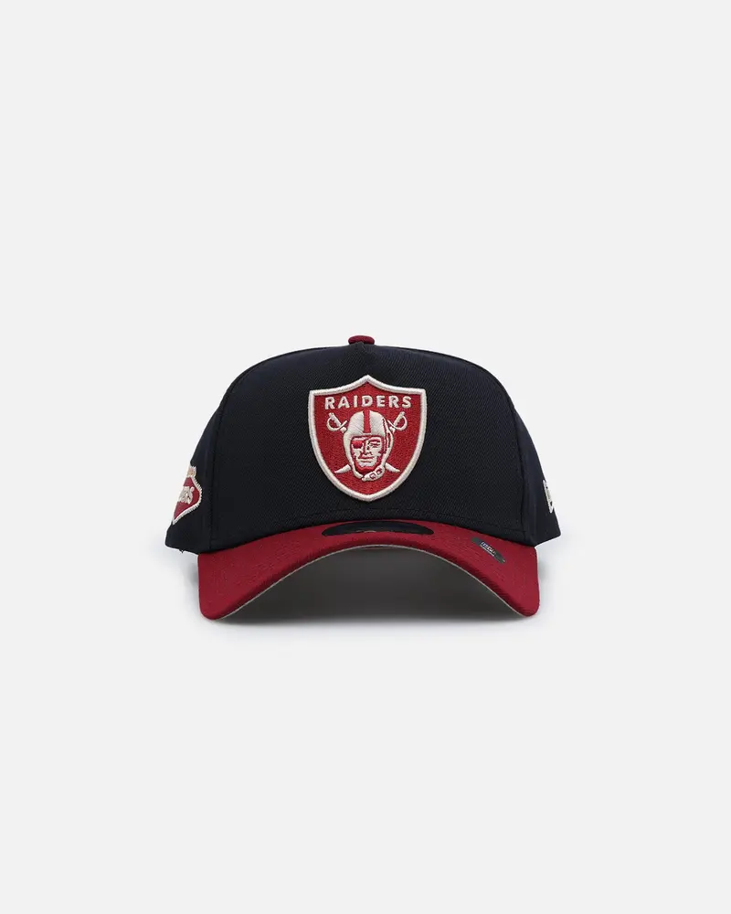 New Era Las Vegas Raiders 'Autumn Hue' 9Forty A-Frame Snapback Navy/Cardinal 1