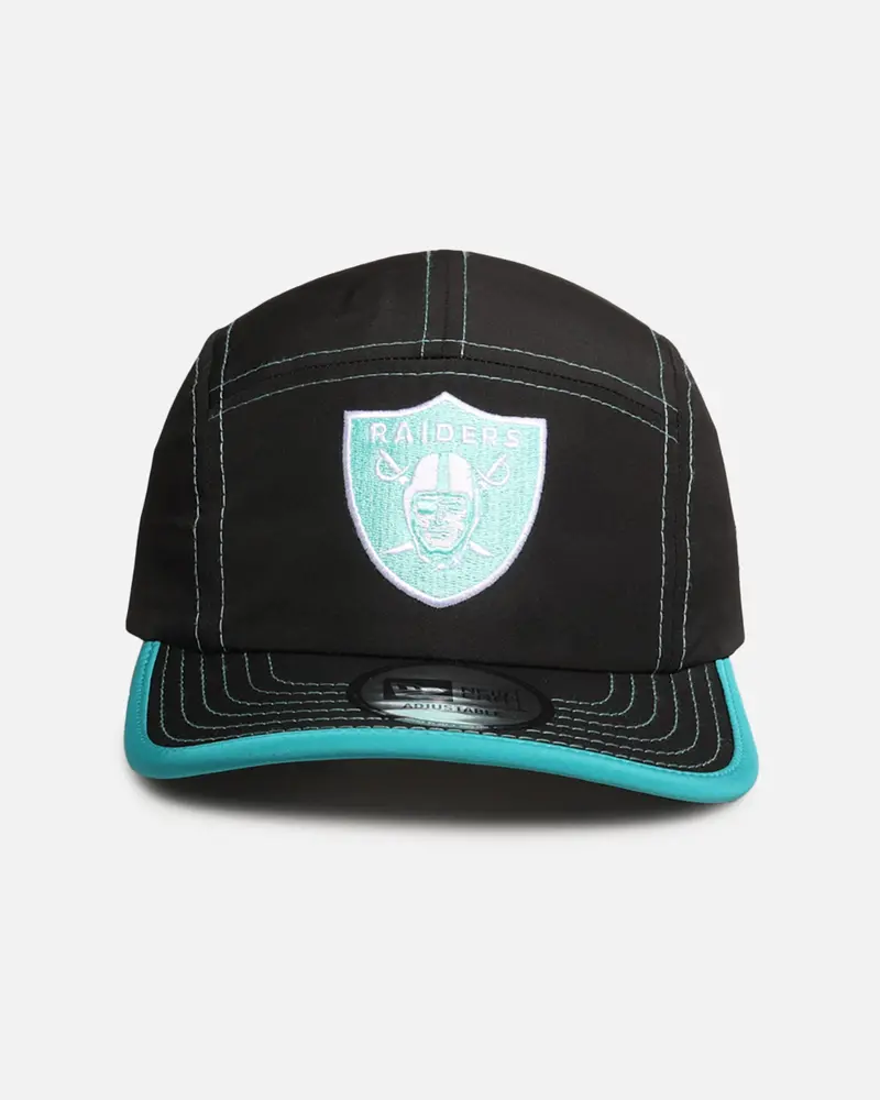 New Era Las Vegas Raiders 'Black Aqua' Camper Strapback Black/Aqua 1