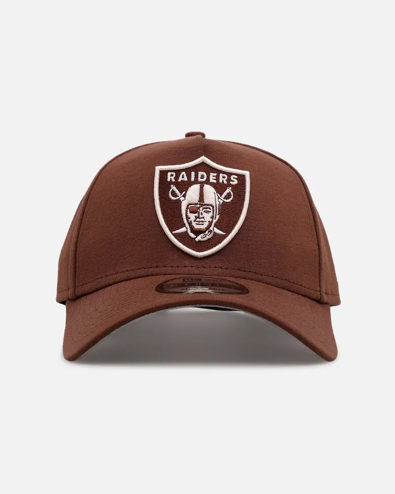 New Era Las Vegas Raiders 'Cozy 2.0' 9Forty A-Frame Strapback Brown 1