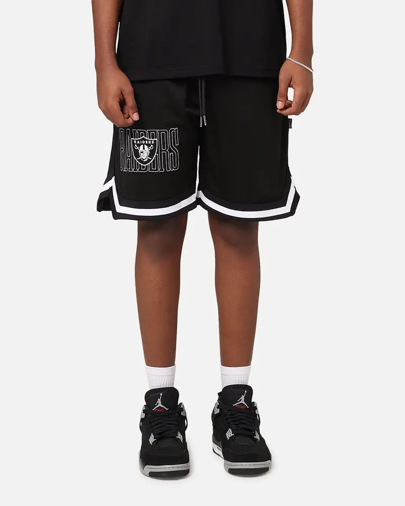 New Era Las Vegas Raiders Emblem Shorts Black 1