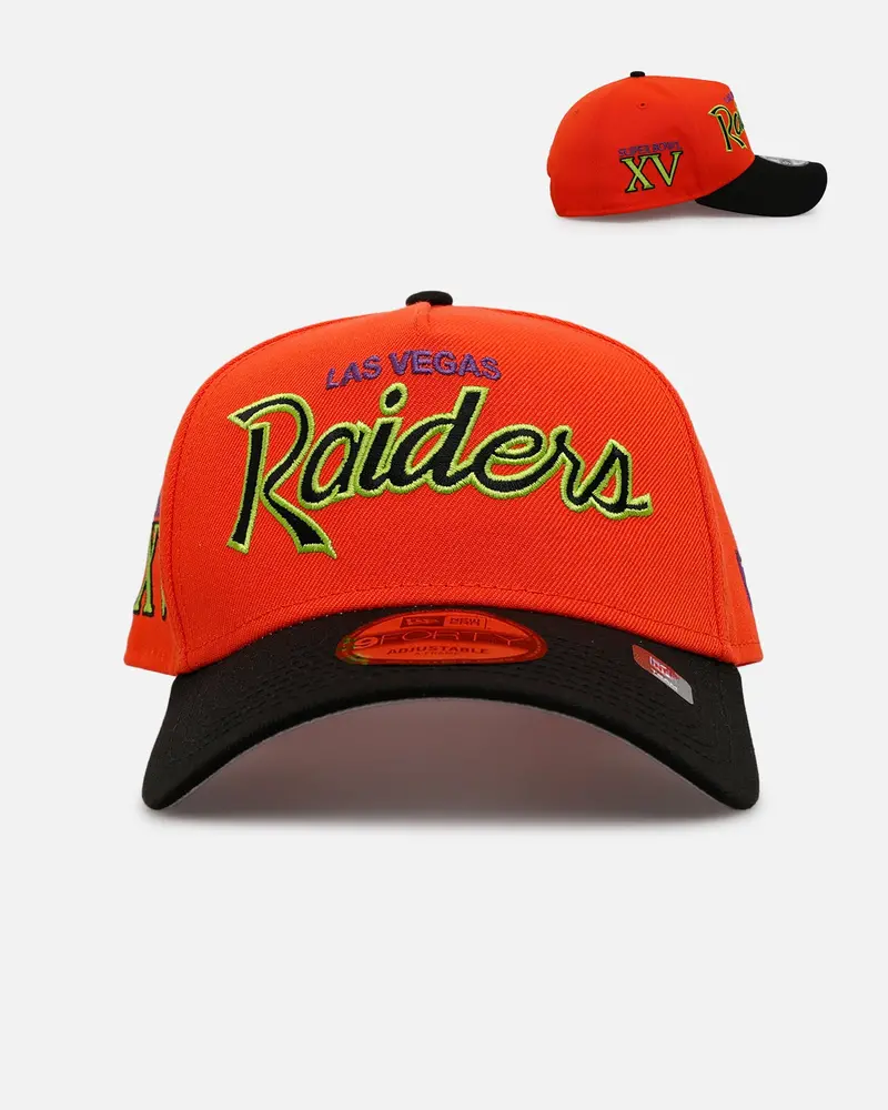 New Era Las Vegas Raiders 'Halloween' 9Forty A-Frame Snapback Orange/Black 1