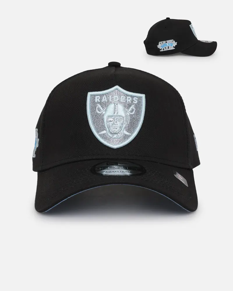 New Era Las Vegas Raiders 'Icy Blue' 9Forty A-Frame Snapback Ice Blue 1