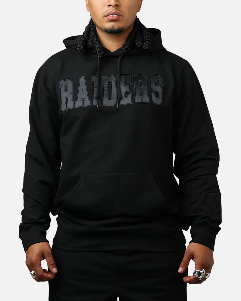 New Era Las Vegas Raiders Logo Select Hoodie Black/Black 1